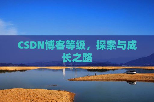 CSDN博客等级，探索与成长之路
